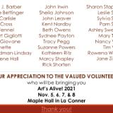2021 Volunteers
